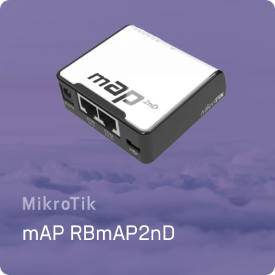 MAC-радар Mikrotik mAP RBmAP2nD для OpenWRT